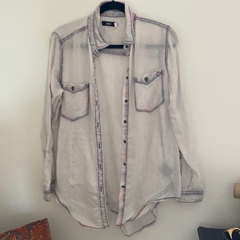 Urban Outfitters BDG oversized button down top